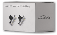 Ford LED Number Plate Units - autoillume