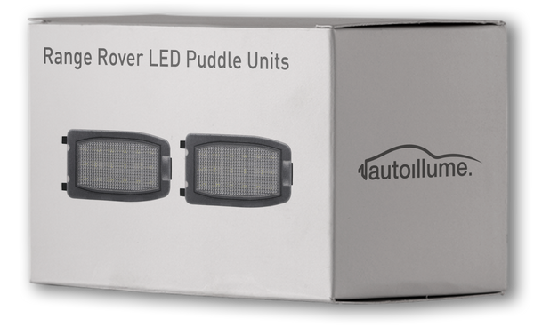 Range Rover Puddle Lamp Range Rover LED Puddle Units – autoillume